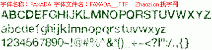 查看字体及作者详细介绍