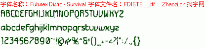 查看字体及作者详细介绍