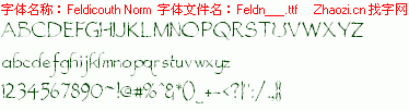 查看字体及作者详细介绍