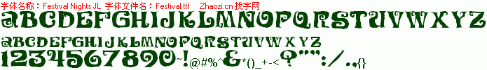 查看字体及作者详细介绍