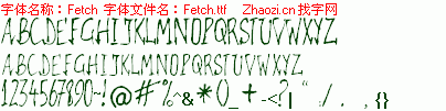 查看字体及作者详细介绍