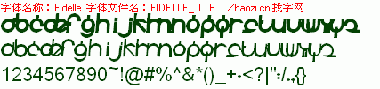 查看字体及作者详细介绍