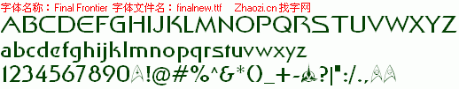 查看字体及作者详细介绍