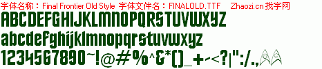 查看字体及作者详细介绍