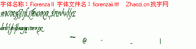 查看字体及作者详细介绍