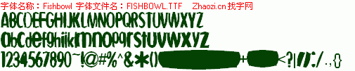 查看字体及作者详细介绍