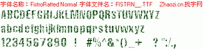 查看字体及作者详细介绍