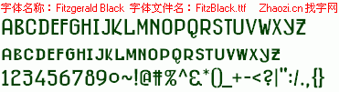 查看字体及作者详细介绍
