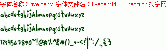 查看字体及作者详细介绍