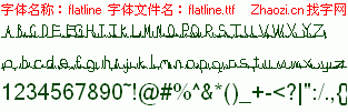 查看字体及作者详细介绍