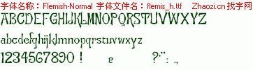 查看字体及作者详细介绍
