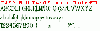 查看字体及作者详细介绍