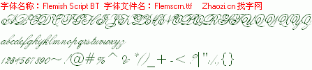 查看字体及作者详细介绍
