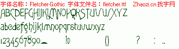 查看字体及作者详细介绍
