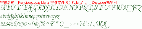 查看字体及作者详细介绍