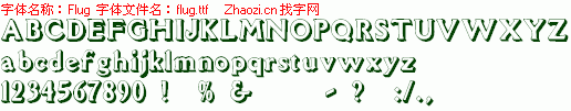 查看字体及作者详细介绍