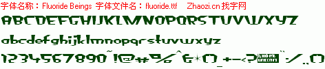 查看字体及作者详细介绍