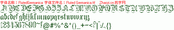 查看字体及作者详细介绍