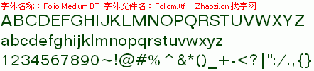 查看字体及作者详细介绍