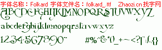 查看字体及作者详细介绍
