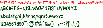 查看字体及作者详细介绍