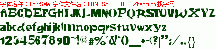 查看字体及作者详细介绍