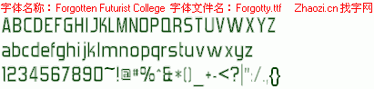 查看字体及作者详细介绍