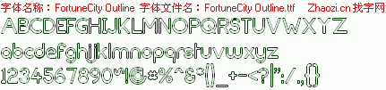 查看字体及作者详细介绍