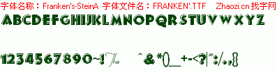 查看字体及作者详细介绍