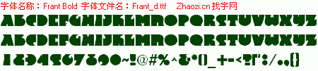 查看字体及作者详细介绍