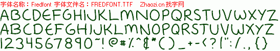 查看字体及作者详细介绍