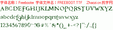 查看字体及作者详细介绍