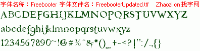 查看字体及作者详细介绍