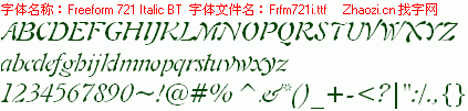 查看字体及作者详细介绍