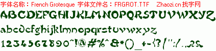 查看字体及作者详细介绍