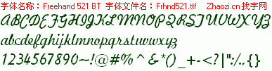 查看字体及作者详细介绍