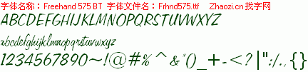 查看字体及作者详细介绍