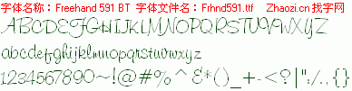查看字体及作者详细介绍