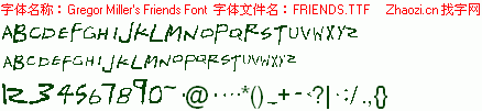 查看字体及作者详细介绍