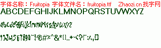 查看字体及作者详细介绍