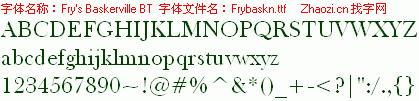 查看字体及作者详细介绍