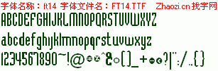 查看字体及作者详细介绍