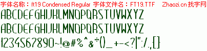 查看字体及作者详细介绍
