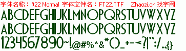 查看字体及作者详细介绍