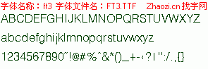 查看字体及作者详细介绍