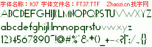 查看字体及作者详细介绍