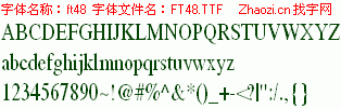 查看字体及作者详细介绍
