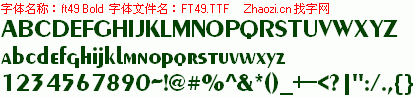 查看字体及作者详细介绍