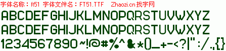 查看字体及作者详细介绍