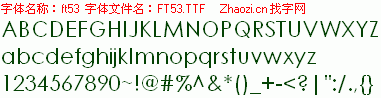 查看字体及作者详细介绍